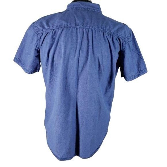 Lee button down casual XL mens‎ blue shirt - Picture 2 of 8